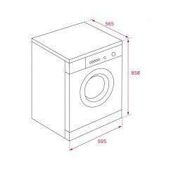 Teka TKD 1481 EXP Πλυντήριο Ρούχων 8kg 1400 Στροφών Teka TKD 1481 EXP Πλυντήριο Ρούχων 8kg 1400 Στροφών